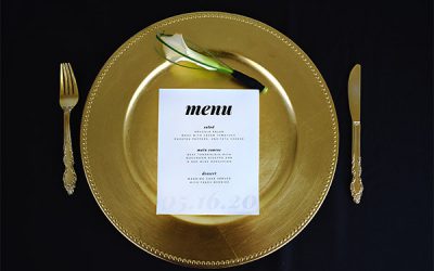 Sleek Modern Wedding Inspiration feat. Budget Savvy Bride
