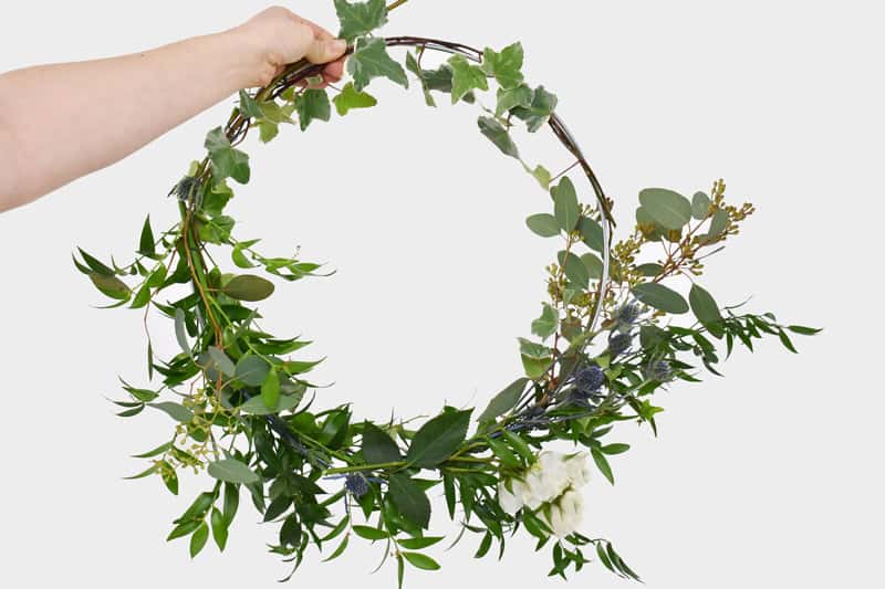 DIY Reception Wreath