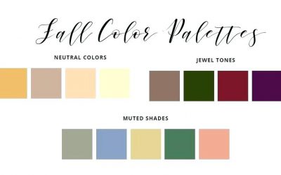 Fall Wedding Color Palette