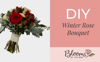 DIY Winter Rose Bouquet