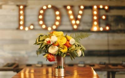 Colorful Rustic  Flower Arrangements!
