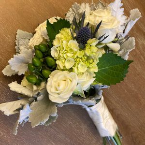 Finished Bouquet with Ribbon