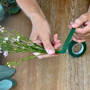 Taping Wax Flower