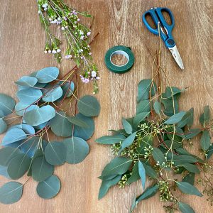 Eucalyptus Centerpiece materials needed