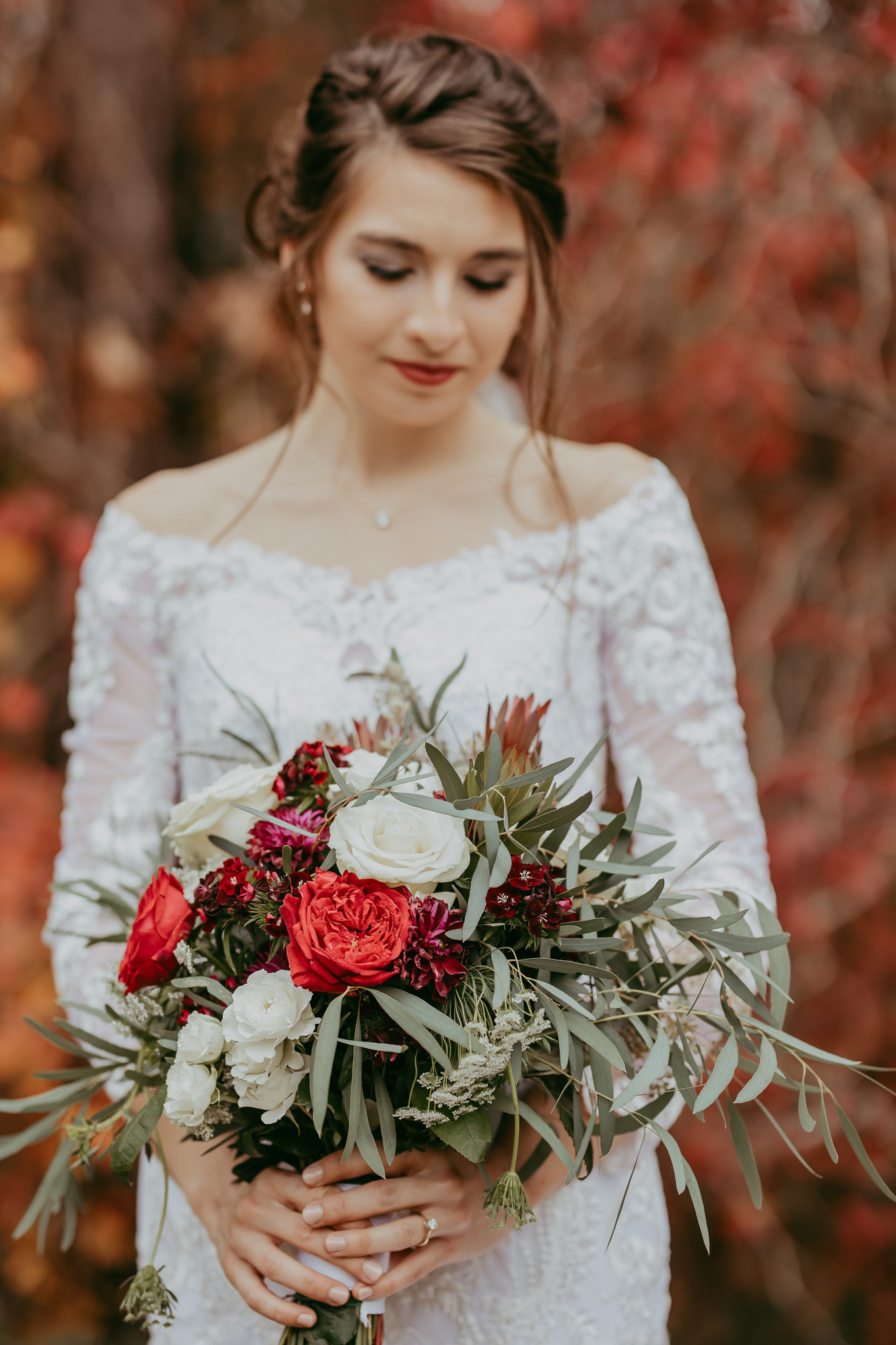 Burgundy-Red Blooms
