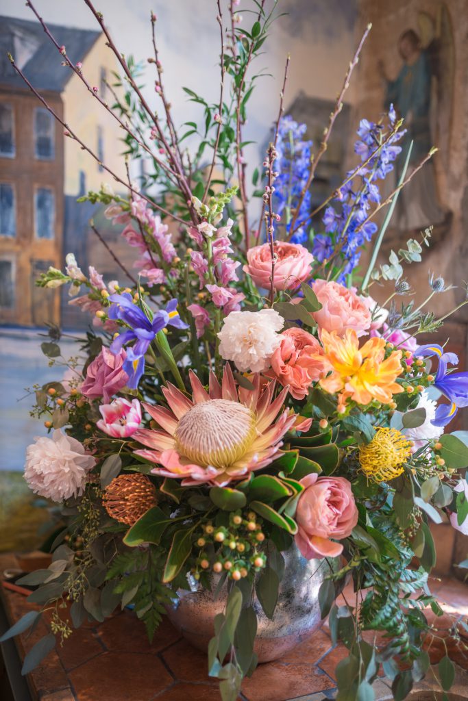 Favorite Spring Color Palettes Very Peri Arrangement