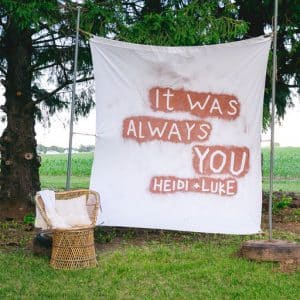 Love Wedding Sign