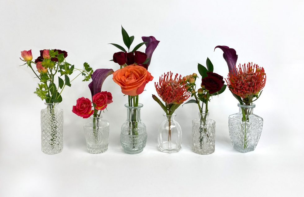 Fall Flowers and Bud Vases Blooms By The Box
