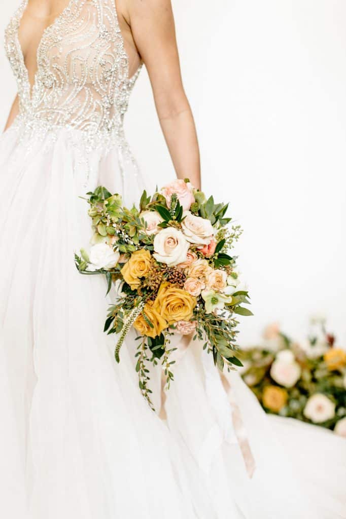 Yellow Flower Brides Bouquet
