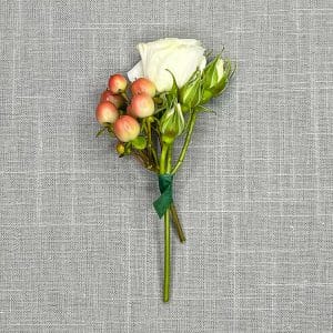 Boutonnieres Spray Rose first easy step
