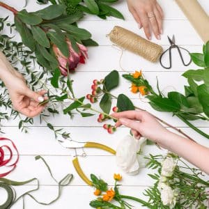DIY flowers for brides