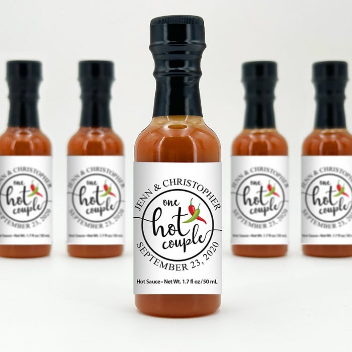 Hot Sauce Personalized Favors