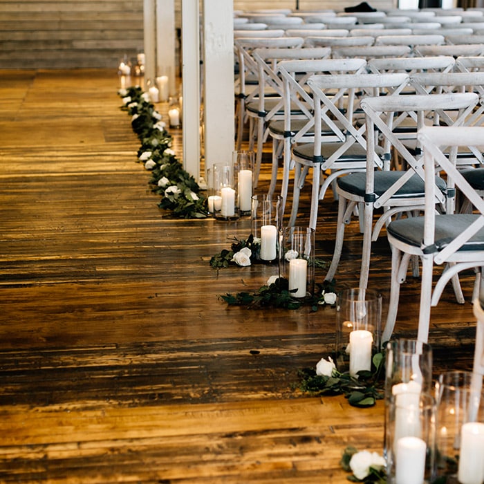 Ceremony greenery for your wedding