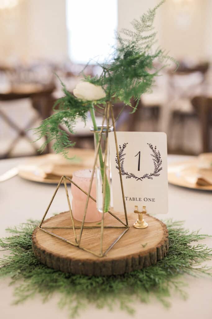 Tree Fern Centerpieces