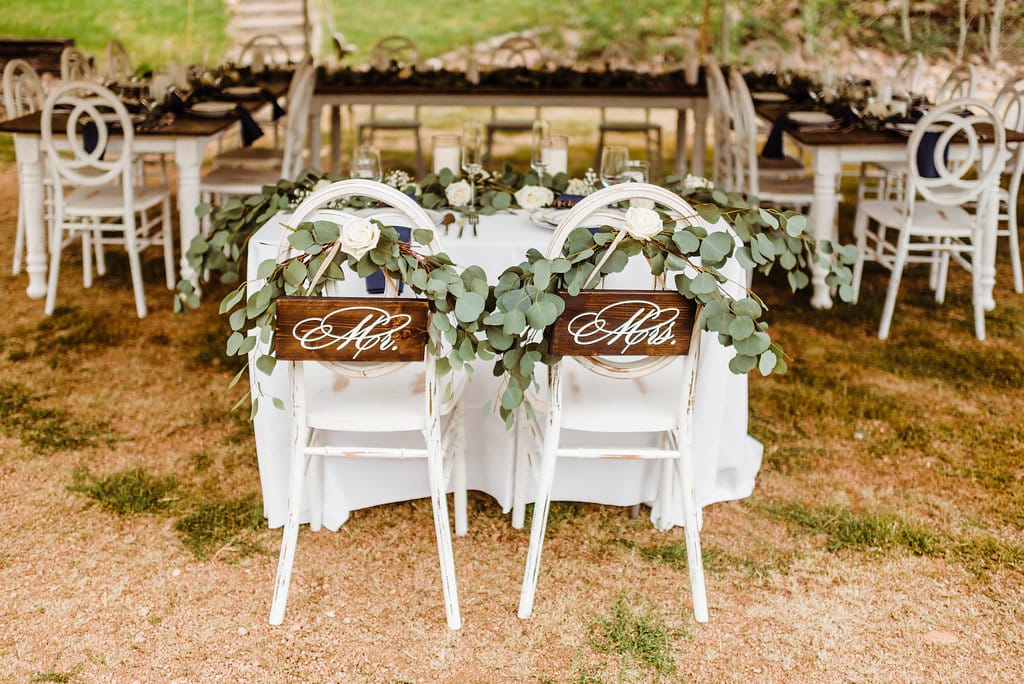 Selecting the flowers and floral supplies for outdoors.