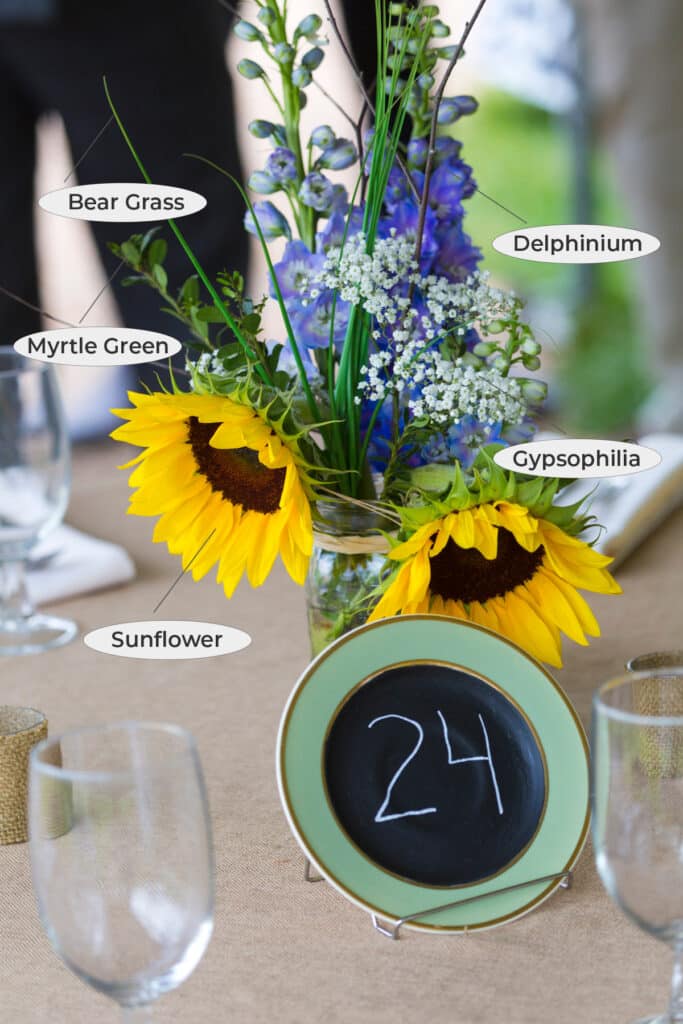 Sunflowers for Wedding Fall Flower