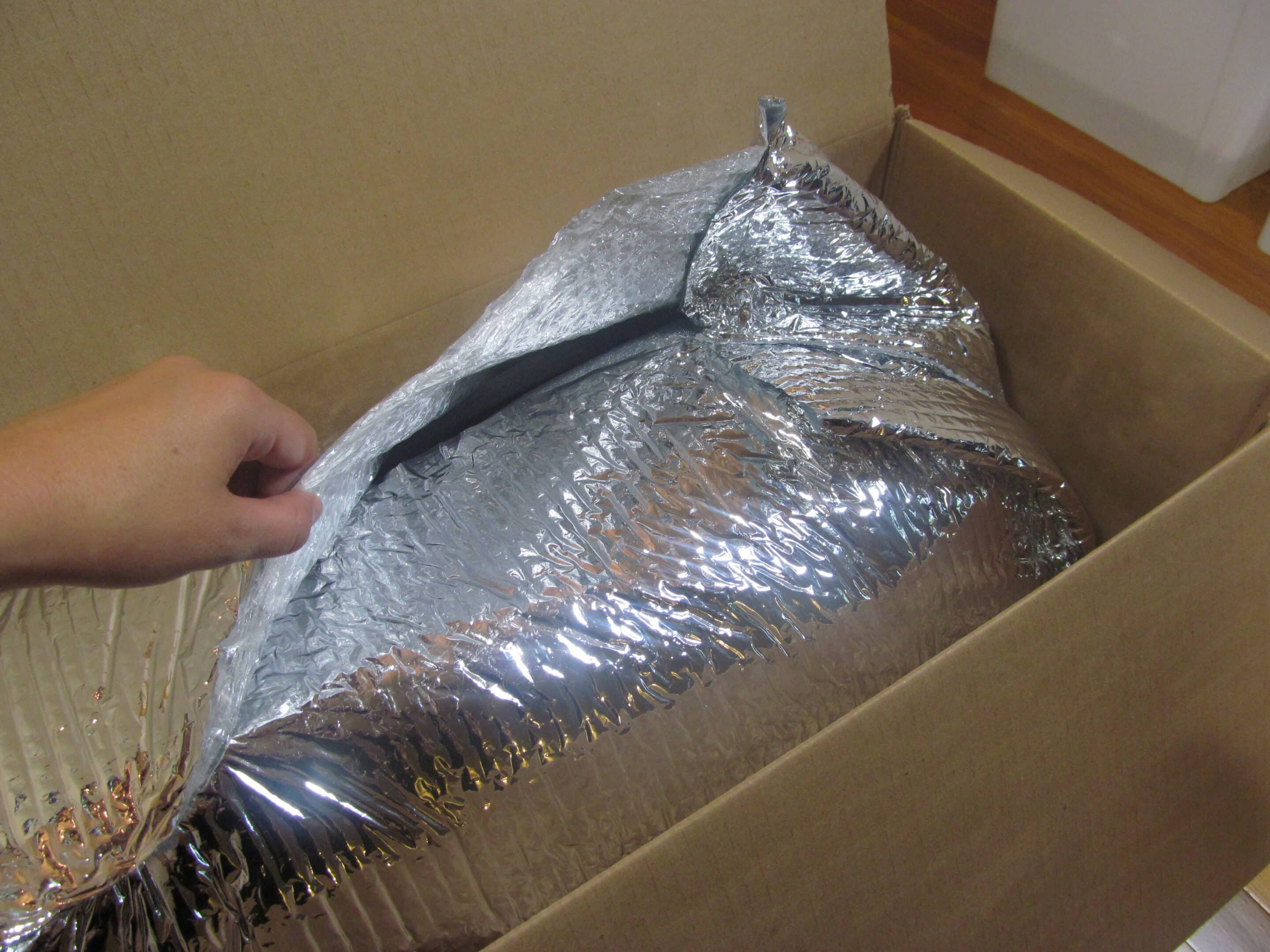 blooms by the box flower packaging arrival and unpacking