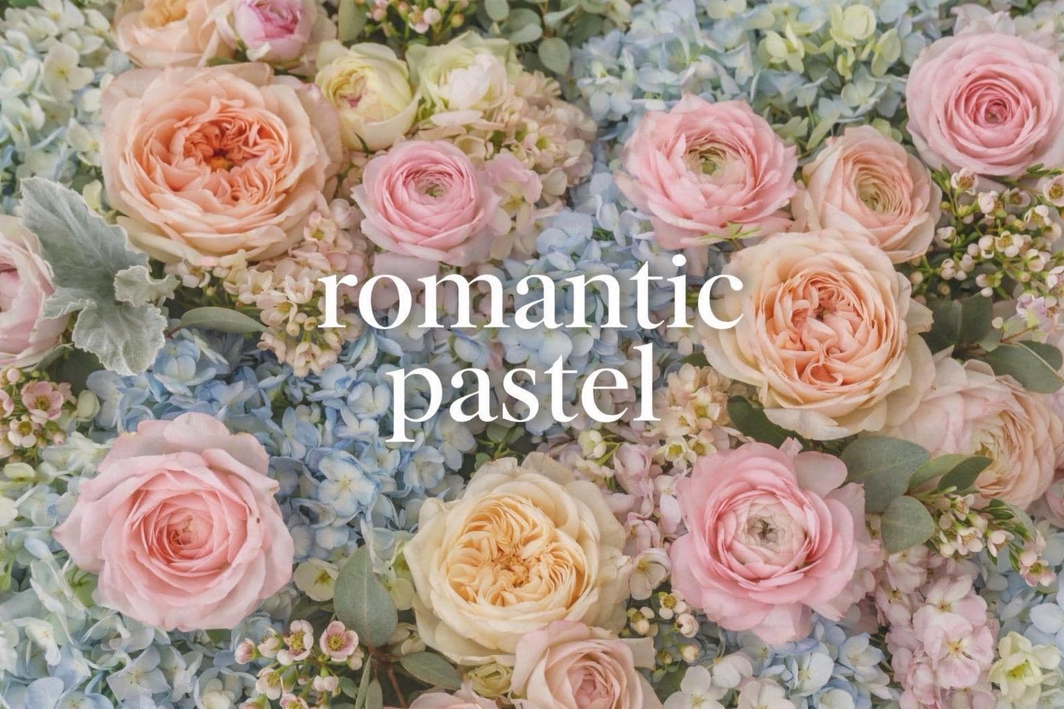 earthly luxe white flowers and cream garden roses with greens