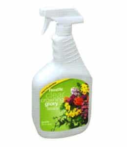 a spray bottle of crowning glory flower spray